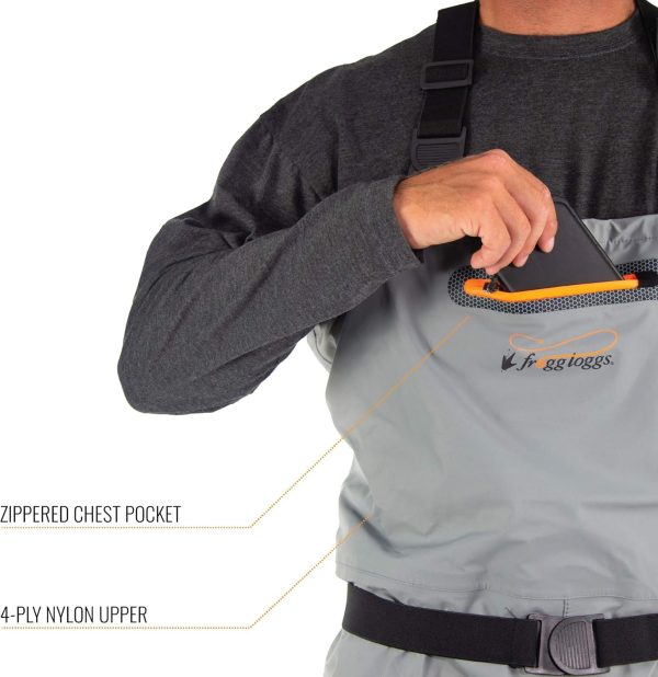 FROGG TOGGS Canyon II Breathable Stockingfoot Chest Wader - Image 2